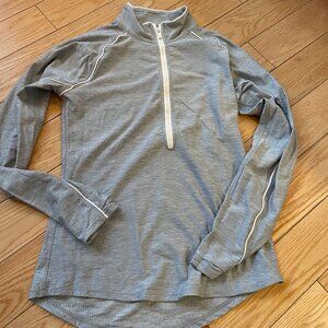 new balance running half zip